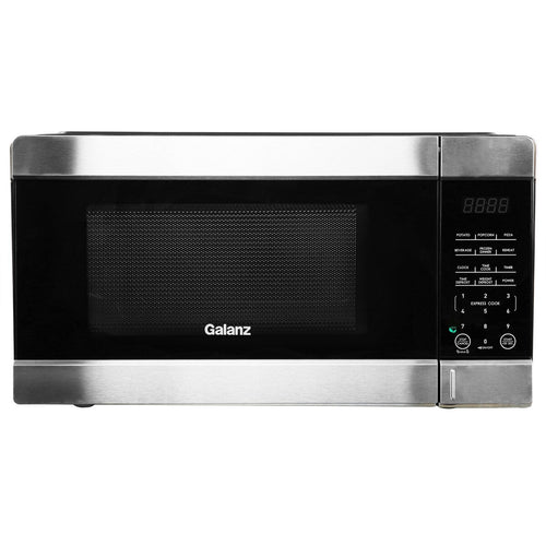 Four à micro-ondes de comptoir noir de 0,9 pi³ et 900 W avec cuisson express à une touche