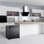 Congélateur coffre de 1,8 pi³ avec panier amovible, vidange par le bas, thermostat à 7 niveaux, conception autoportante pour la maison et l'appartement