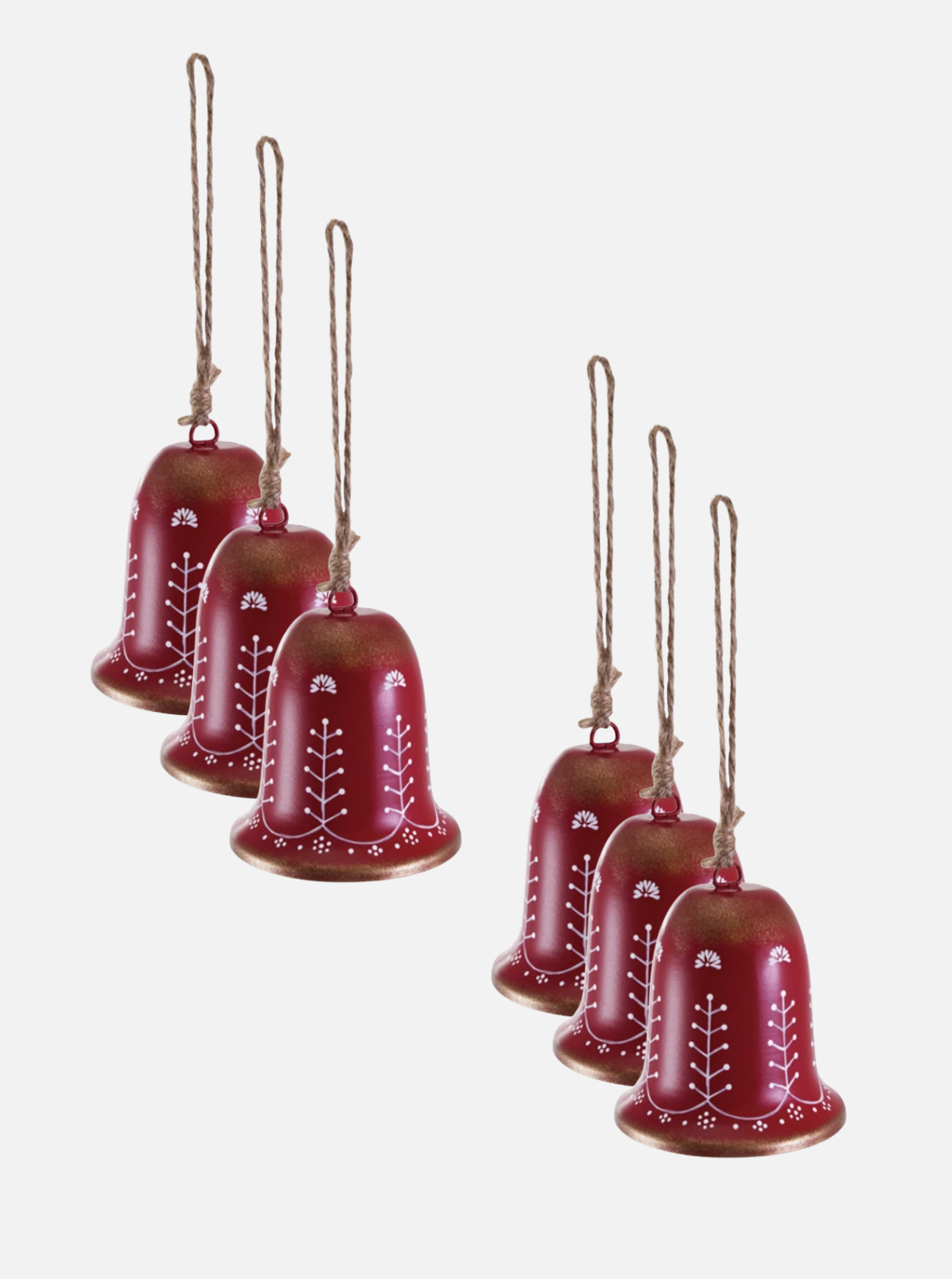 Ornement de clochette rouge