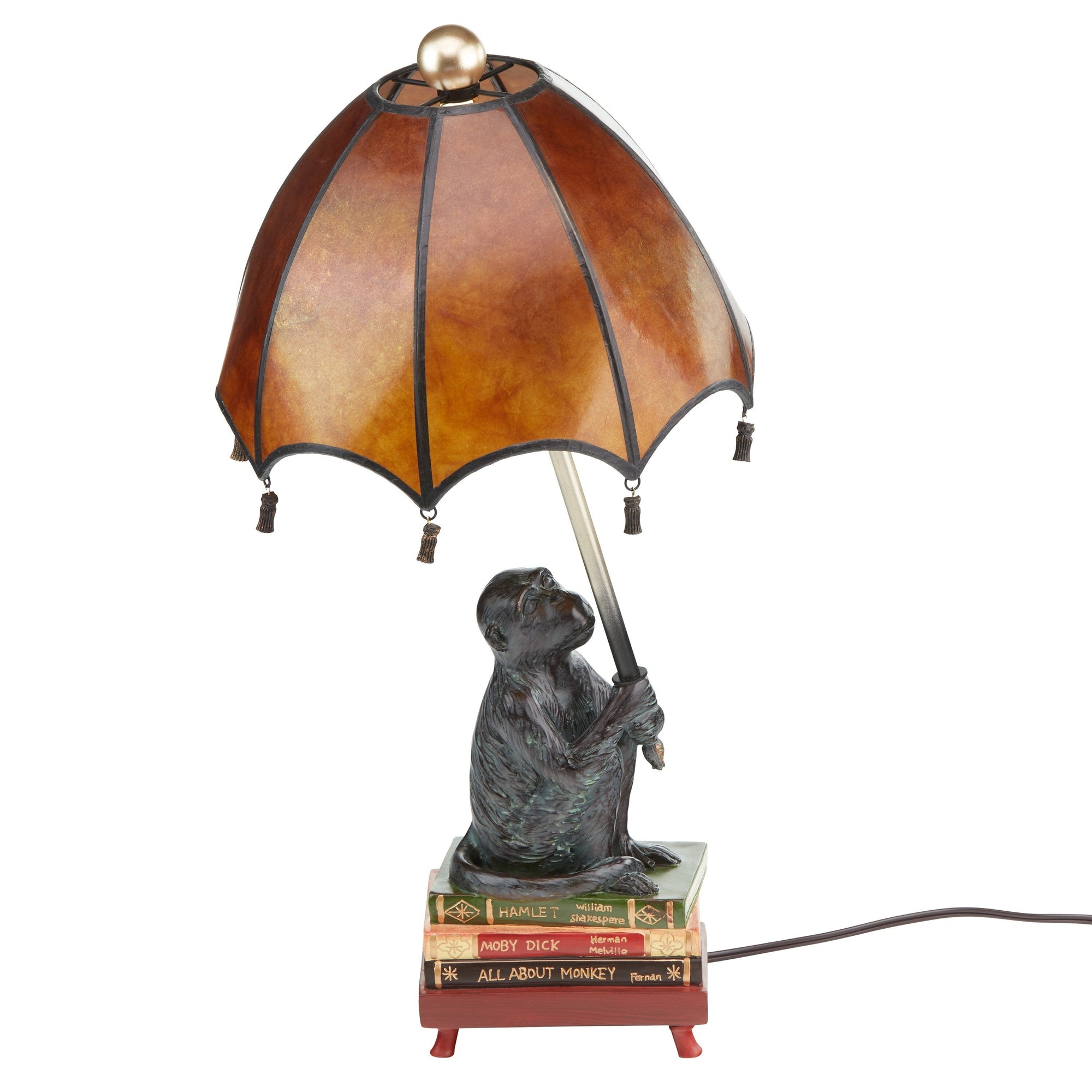 Lampe de table Intellectual Monkey 21,75 po H - 11 po L x 11 po l x 21,75 po H