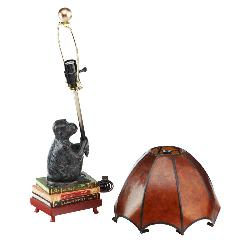 Lampe de table Intellectual Monkey 21,75 po H - 11 po L x 11 po l x 21,75 po H