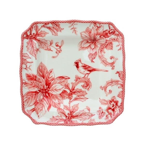 Service de table 16 pièces pour 4 personnes, 222 Fifth Christmas Lane