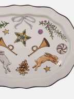 Plateau de lapin festonné