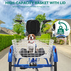 26 Tricycles pour adultes à 3 roues, 7 vitesses