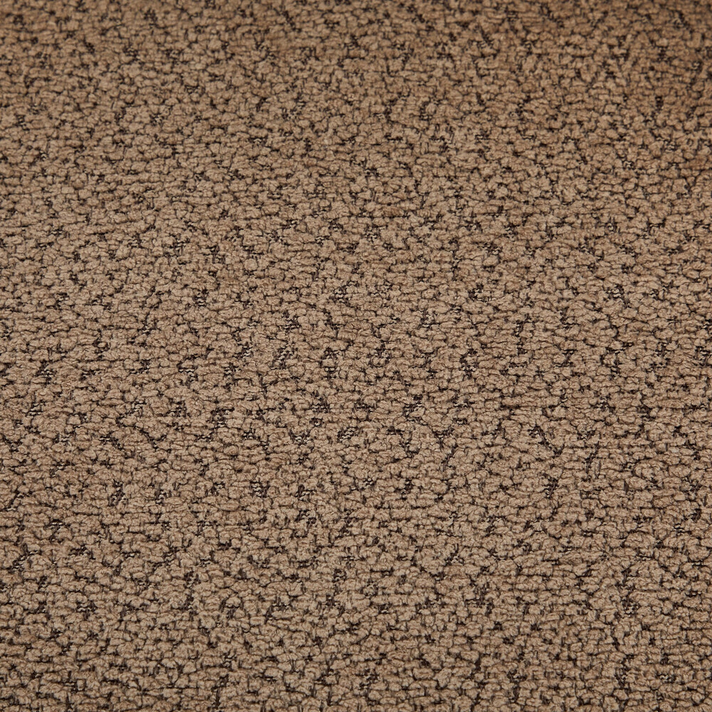 Fauteuil pivotant à 360°, fauteuil d'appoint en bouclette de 38,2 cm avec coussin décoratif, fauteuil-canapé rembourré de forme cylindrique avec accoudoirs incurvés