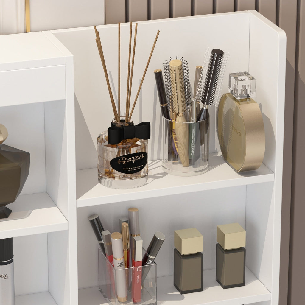 Ensemble coiffeuse de 100 cm de large avec tabouret et miroir