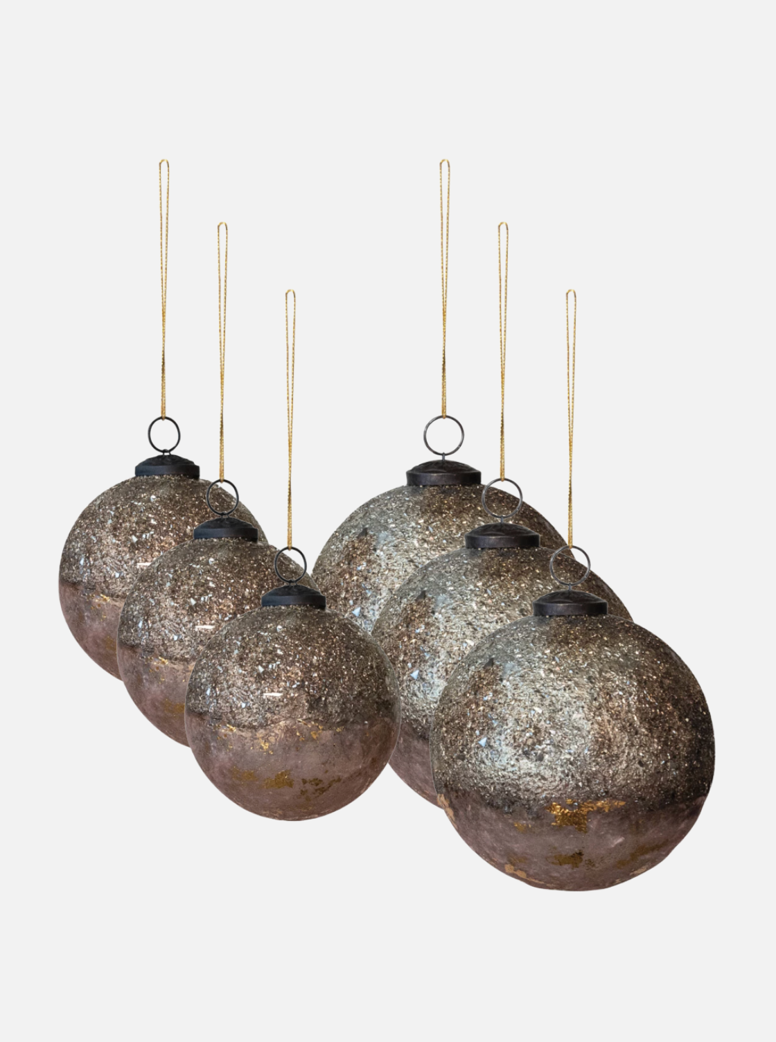 Ornement en bronze texturé