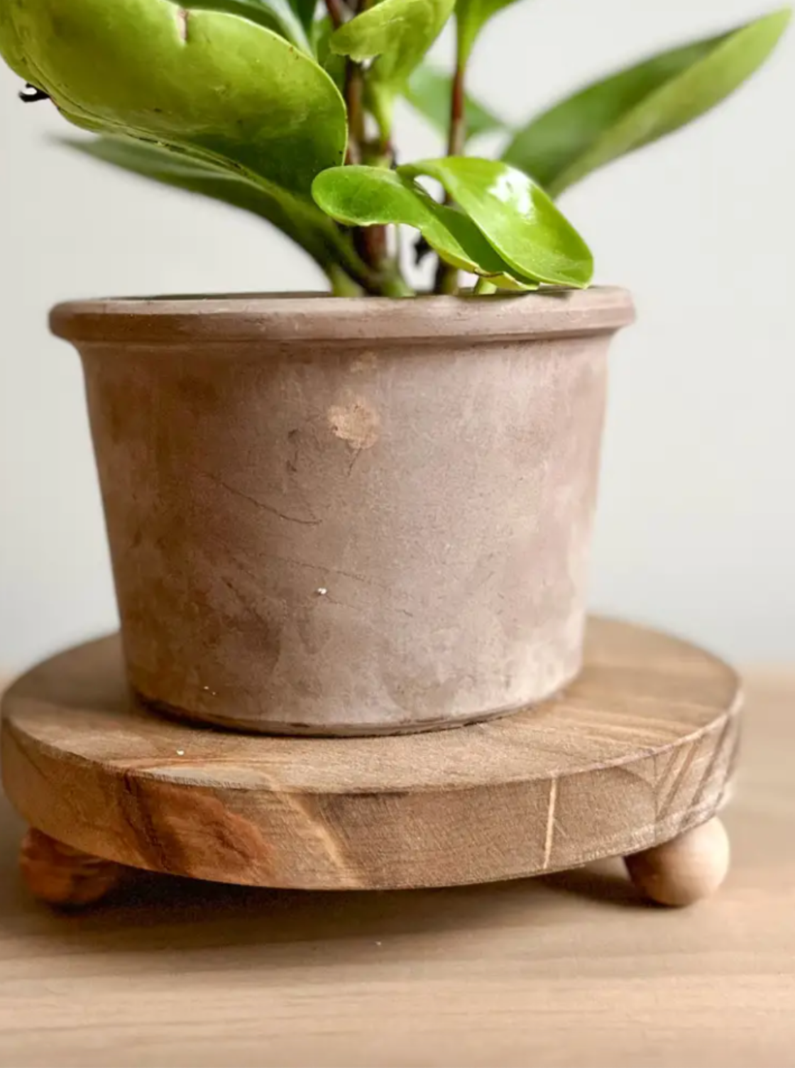 Rehausse à pied rond 