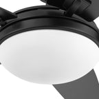 Ventilateur de plafond Honeywell Carmel 48 pouces avec lumière intégrée et télécommande