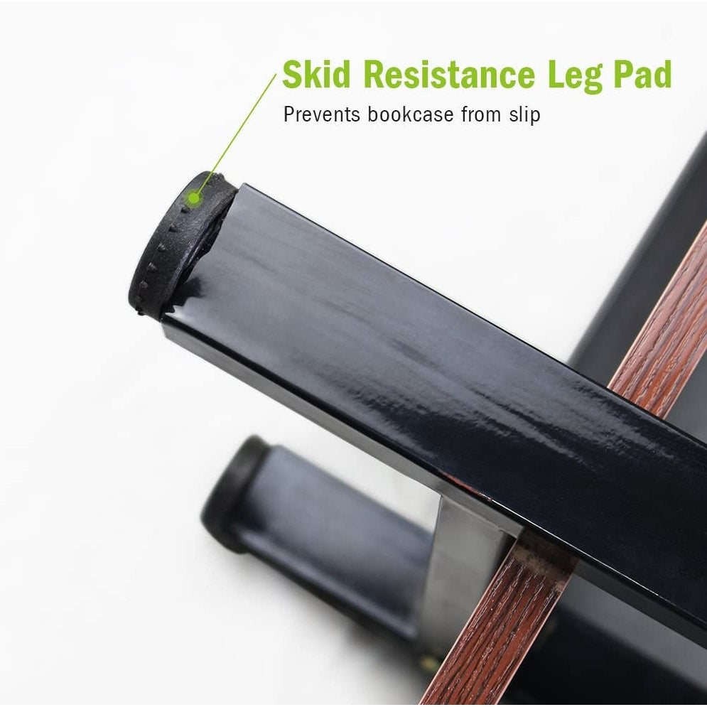 Bibliothèque à 5 niveaux, style industriel vintage