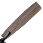 Ventilateur de plafond d'intérieur rustique en bois noir à 5 pales de 52 pouces avec télécommande