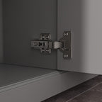 Buffet blanc laqué de style moderne et contemporain du milieu du siècle, 150 cm