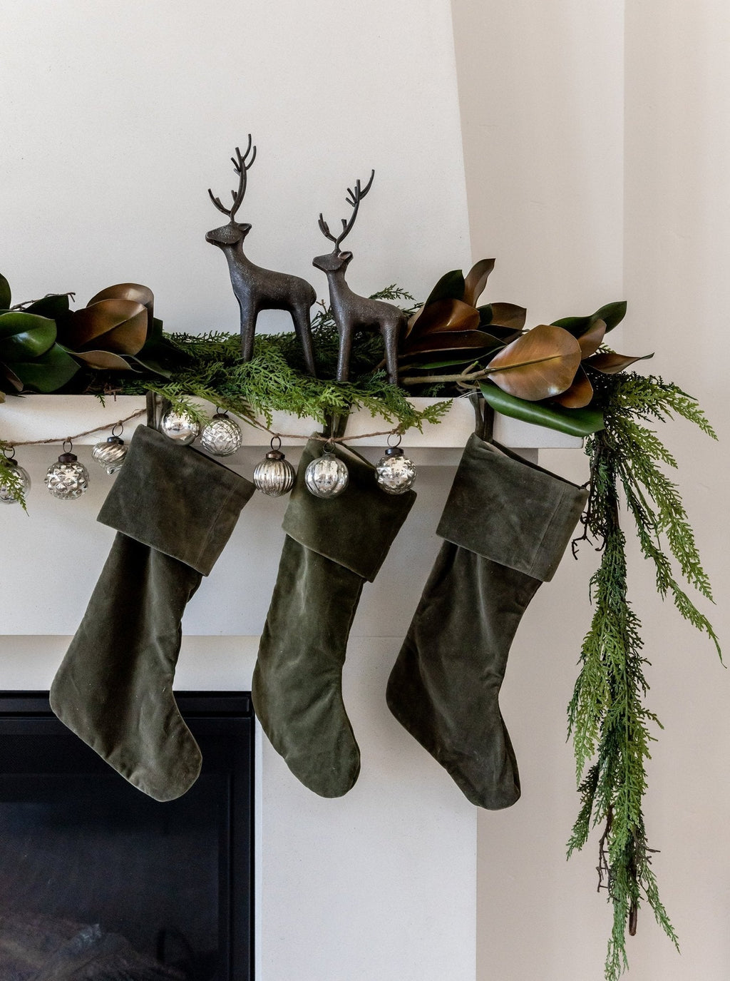 Guirlande décorative en verre mercurisé de 1,8 m