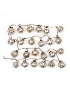 Guirlande décorative en verre mercurisé de 1,8 m