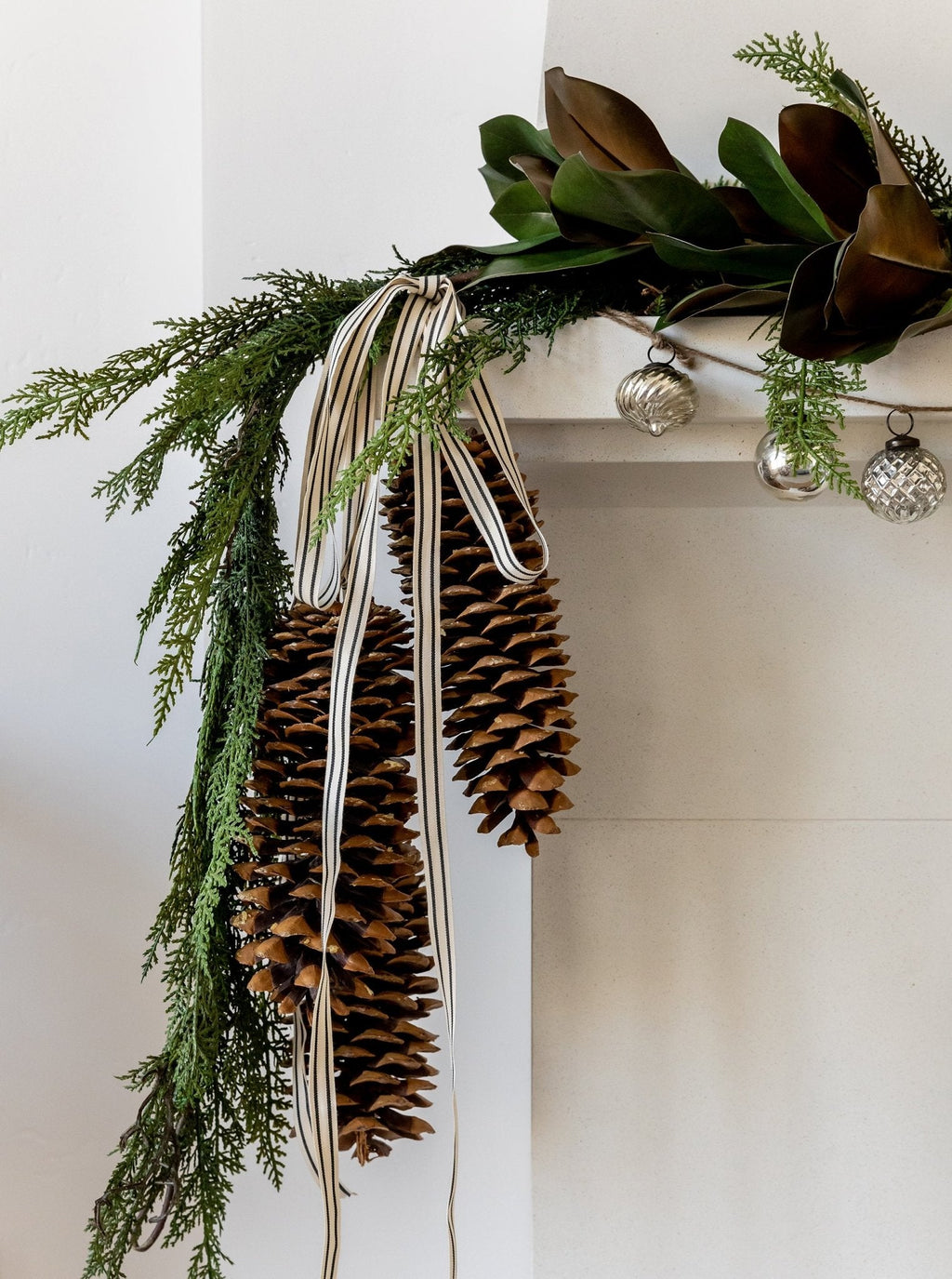 Guirlande décorative en verre mercurisé de 1,8 m