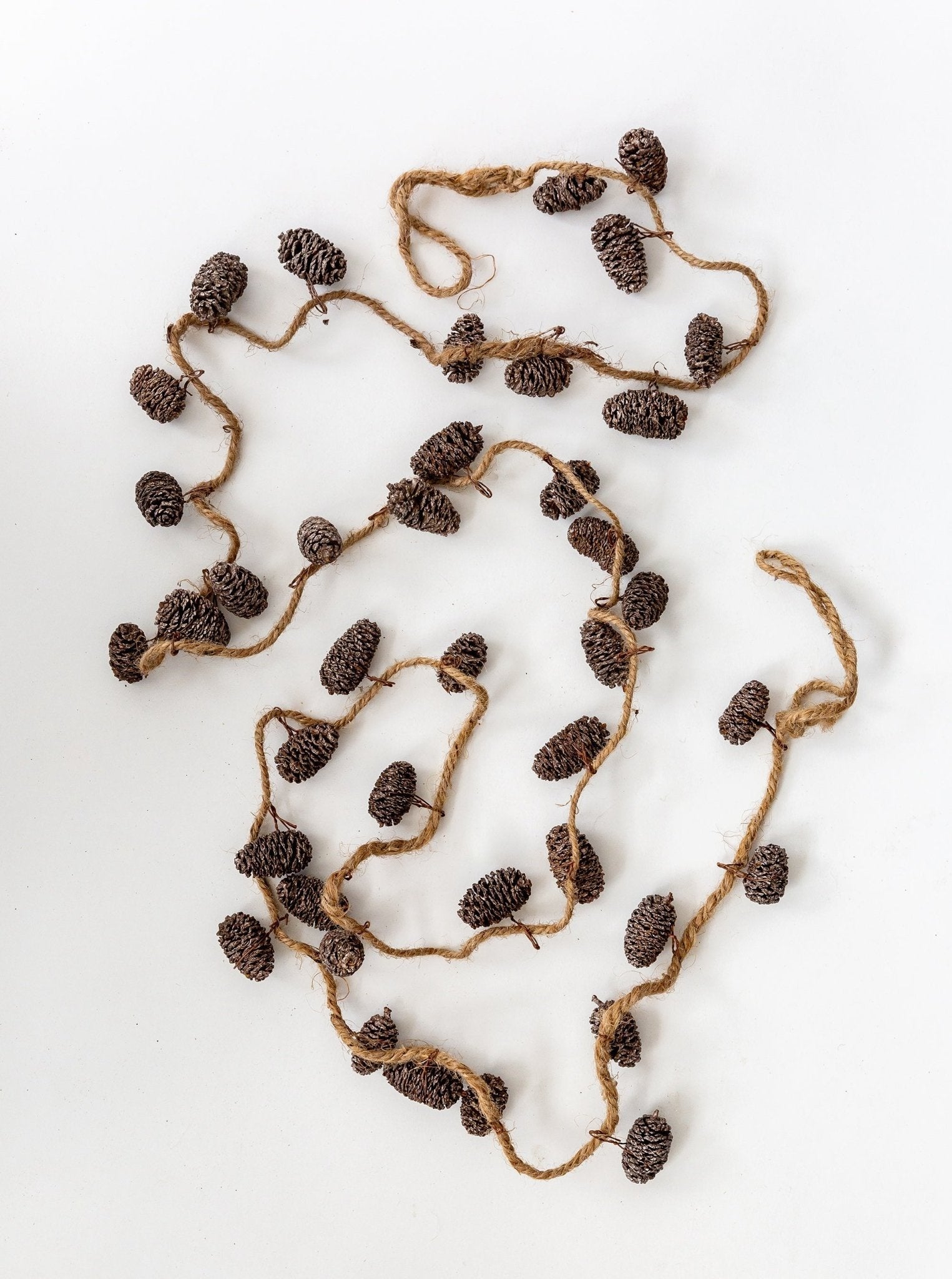 Guirlande de pommes de pin de 1,80 m