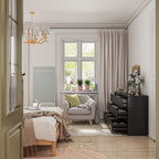 Commode d'appoint 63W à 9 tiroirs pour salon ou chambre