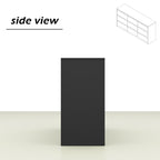 Commode d'appoint 63W à 9 tiroirs pour salon ou chambre