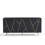 Buffets et vaisseliers en bois de 63 po de largeur - Meuble de rangement