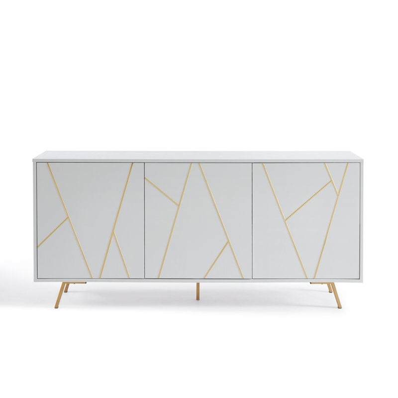 Buffets et vaisseliers en bois de 63 po de largeur - Meuble de rangement