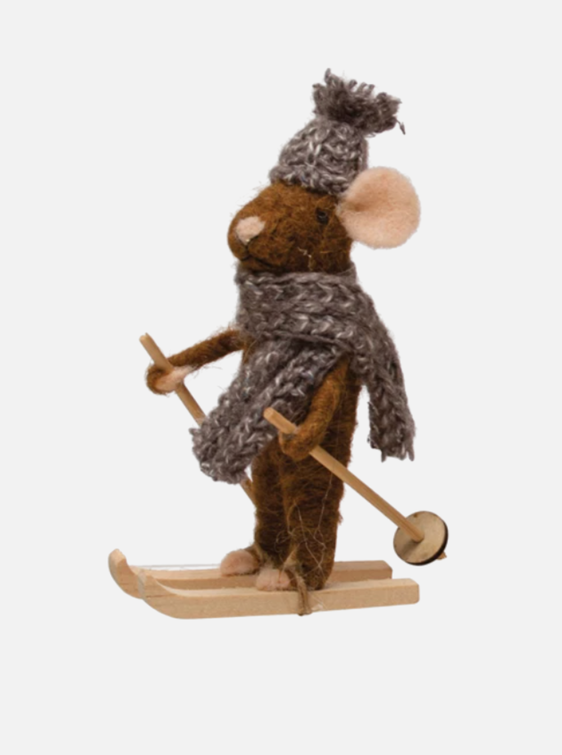 Décorations de souris en feutre