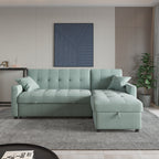 Canapé-lit réversible de 208 cm de large avec méridienne