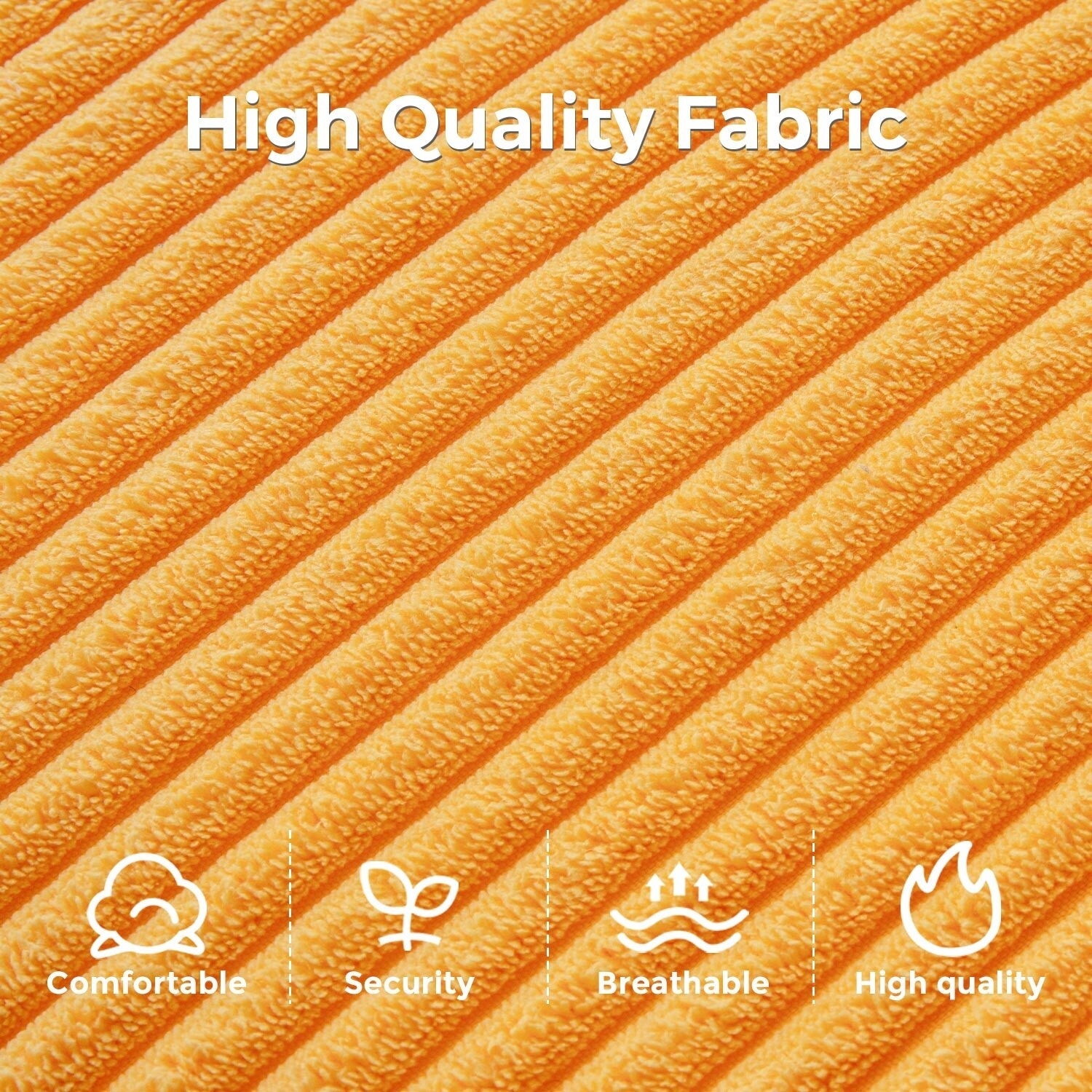 Canapé-lit pliant en velours côtelé, 8 places