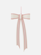 Ornement nœud rayé 