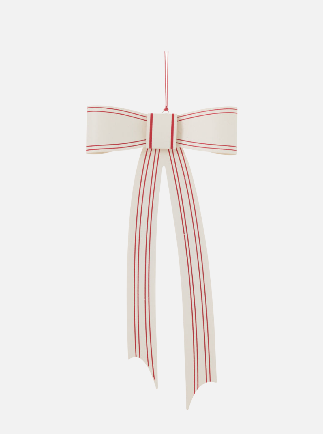 Ornement nœud rayé 