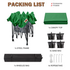 ABCCANOPY Tente-auvent résistante et facile à monter, tente d'extérieur