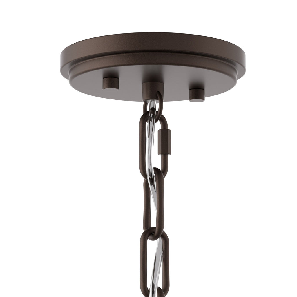 Lustre Acroma moderne à 20 lumières, style ferme, rond, 40 po, en forme de roue de chariot, homologué UL.