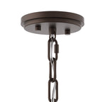 Lustre Acroma moderne à 20 lumières, style ferme, rond, 40 po, en forme de roue de chariot, homologué UL.