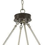 Lustre Acroma style ferme à 12 lumières, forme roue de chariot, 101,6 cm (40 po), homologué UL - 101,6 cm (40 po) de profondeur x 350 cm (138 po) de hauteur