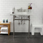 Robinet de salle de bain à entraxe large de style classique américain