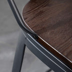 Tabourets de bar style ferme Andeworld, ensemble de 4 tabourets de bar hauteur comptoir - Lot de 4