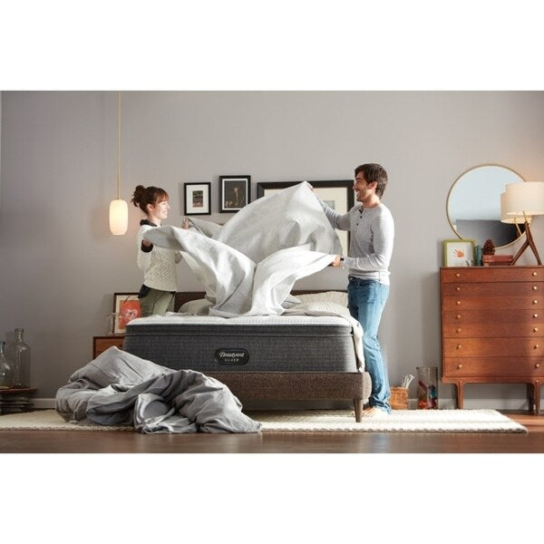 Matelas Beautyrest Silver BRS900-C 16 pouces à plateau-coussin moyen