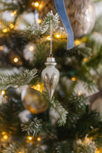 Ornements à paillettes antiques | Lot de 6