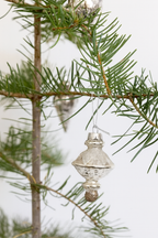 Ornements à paillettes antiques | Lot de 6