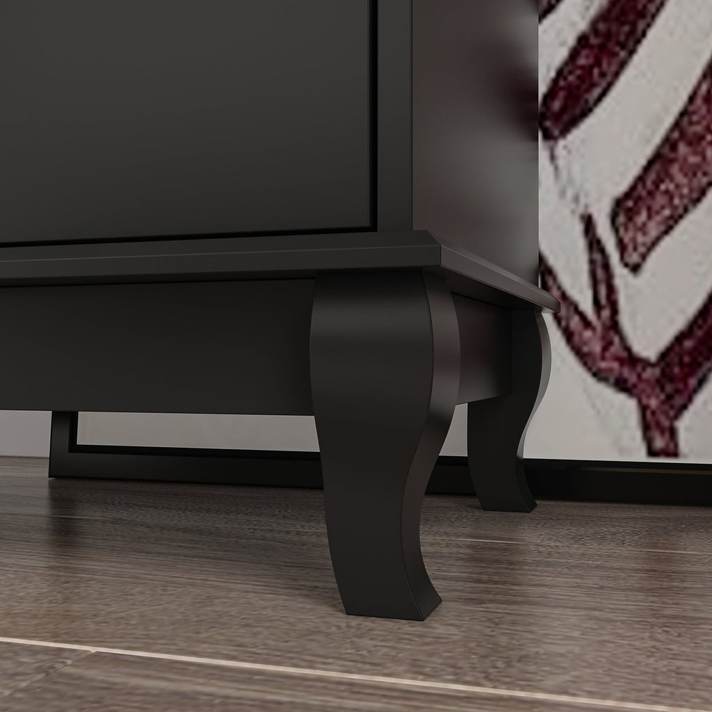 Commode double à 10 tiroirs pour chambre à coucher, blanche, grand espace de rangement