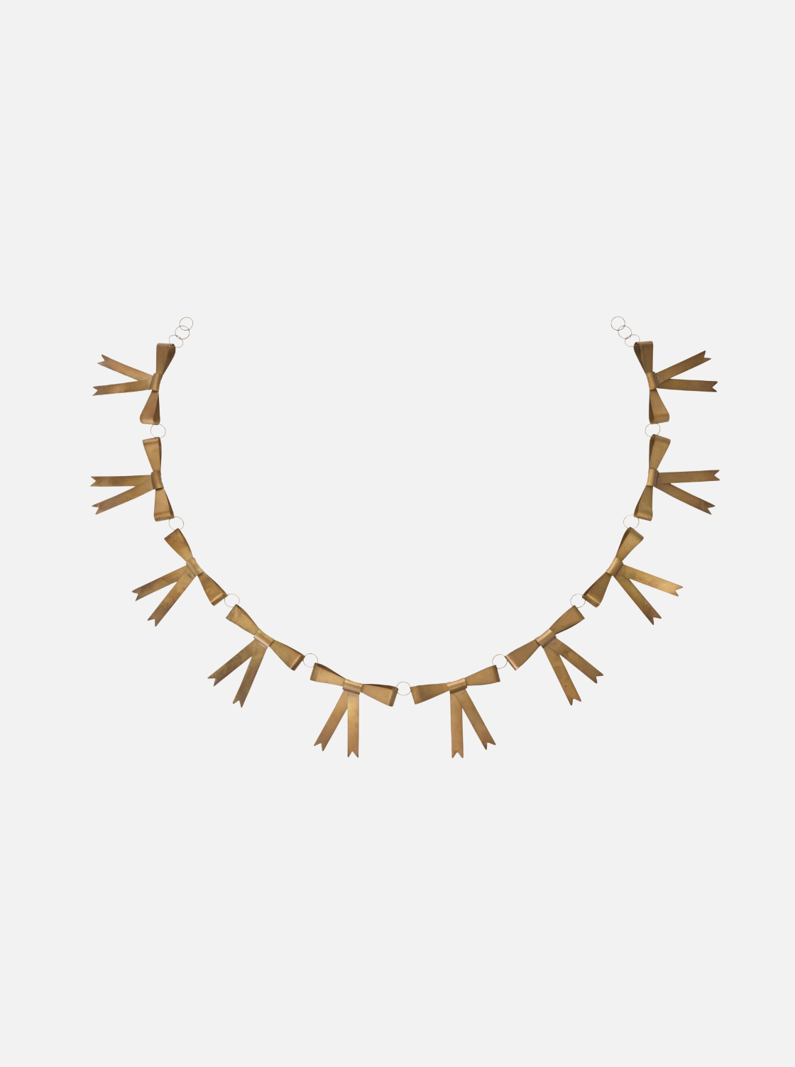 Guirlande de nœuds en métal 