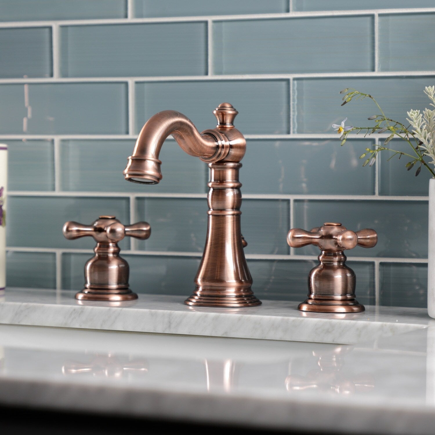 Robinet de salle de bain à entraxe large American Classic de 8 pouces