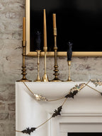 Bougies coniques trempées à la main | Lot de 2