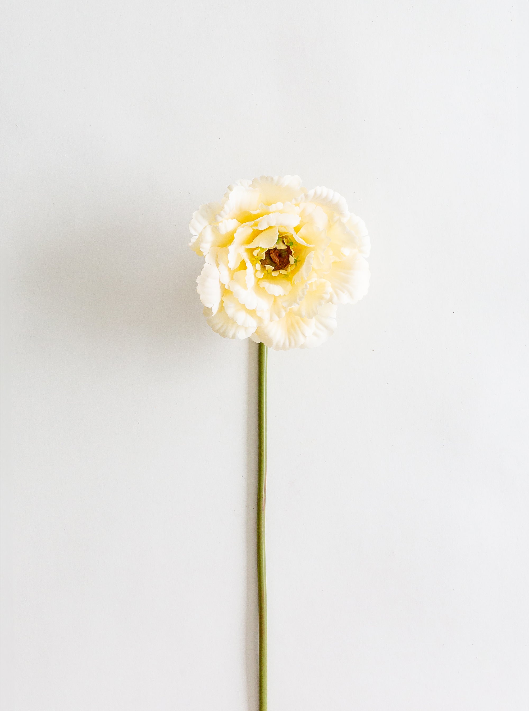 Tige de pivoine artificielle en dentelle de jardin