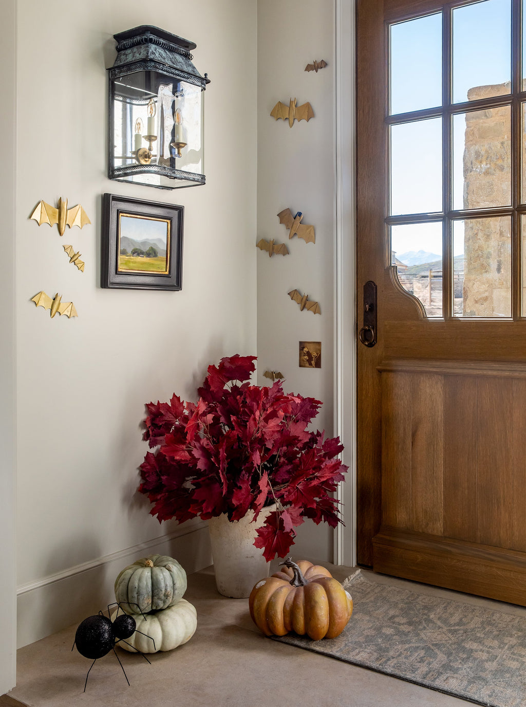 Battes murales en laiton | Lot de 3