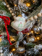 Ornements en papier mâché | Lot de 4