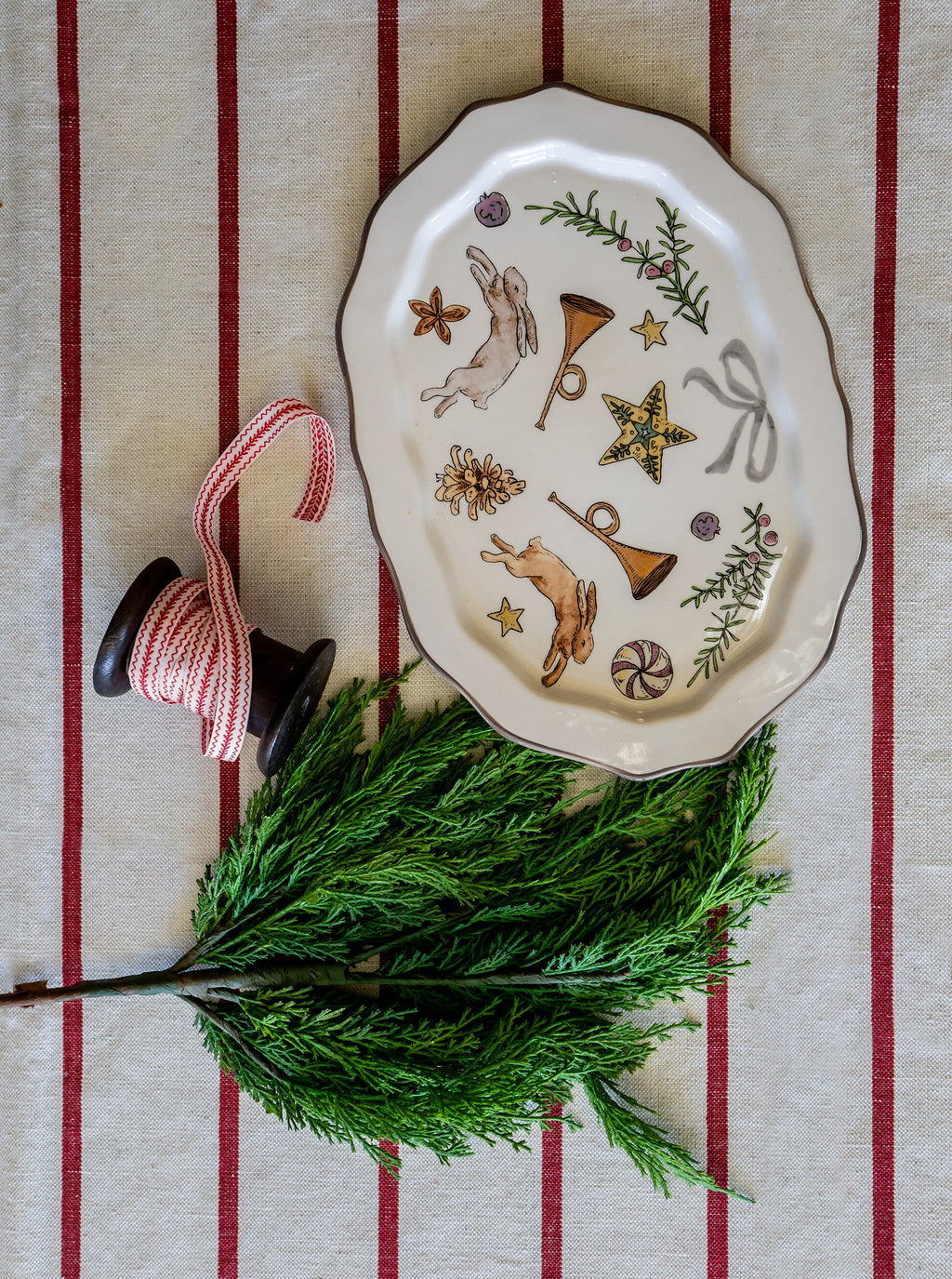 Ruban de vigne rouge