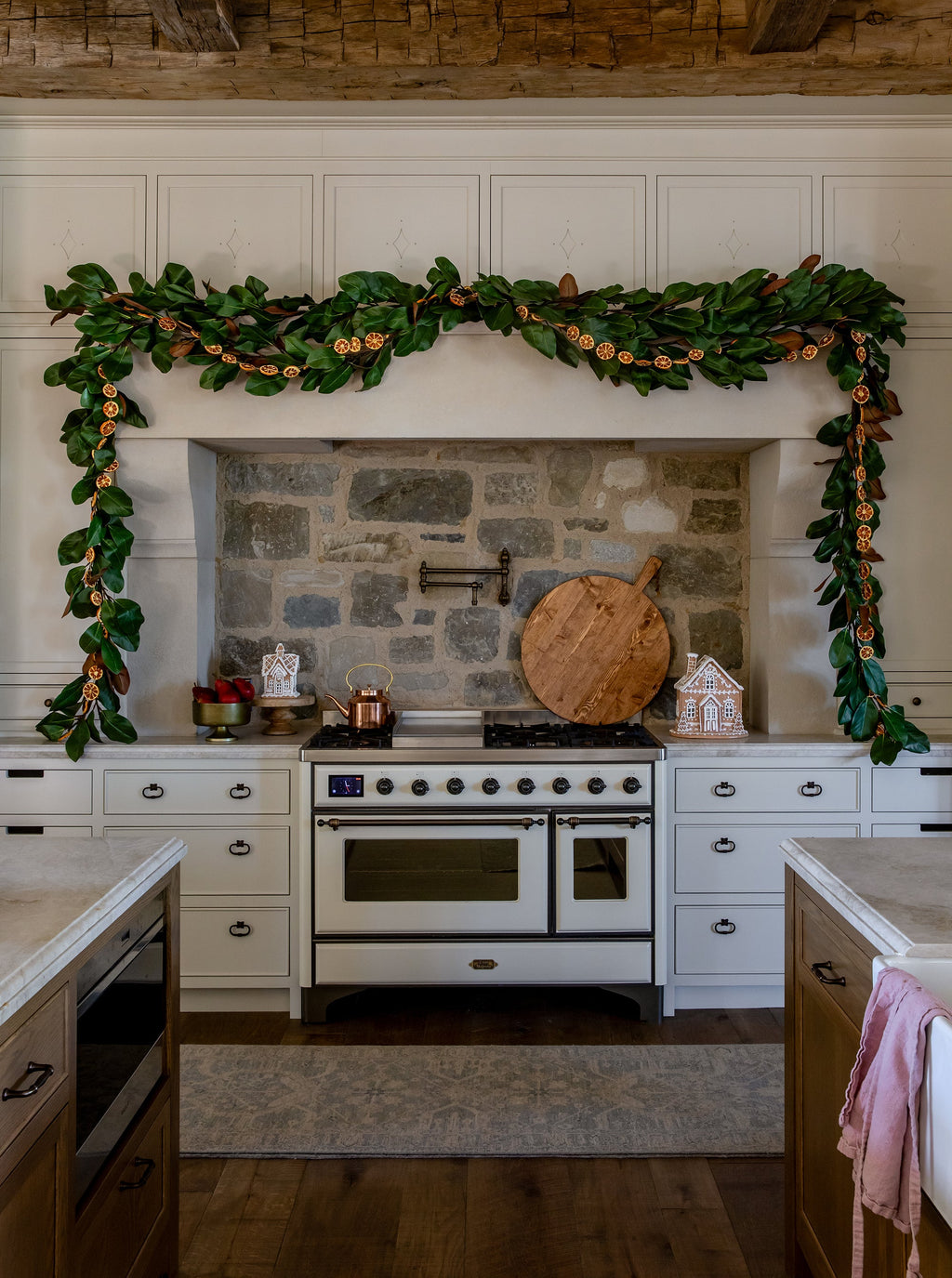 Guirlande artificielle de tranches d'orange de 1,68 m