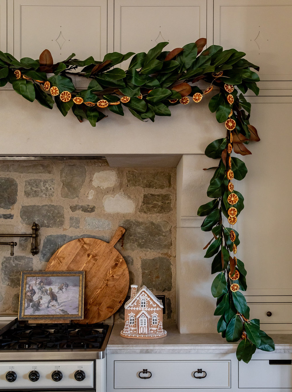 Maison en pain d'épice illuminée n° 3