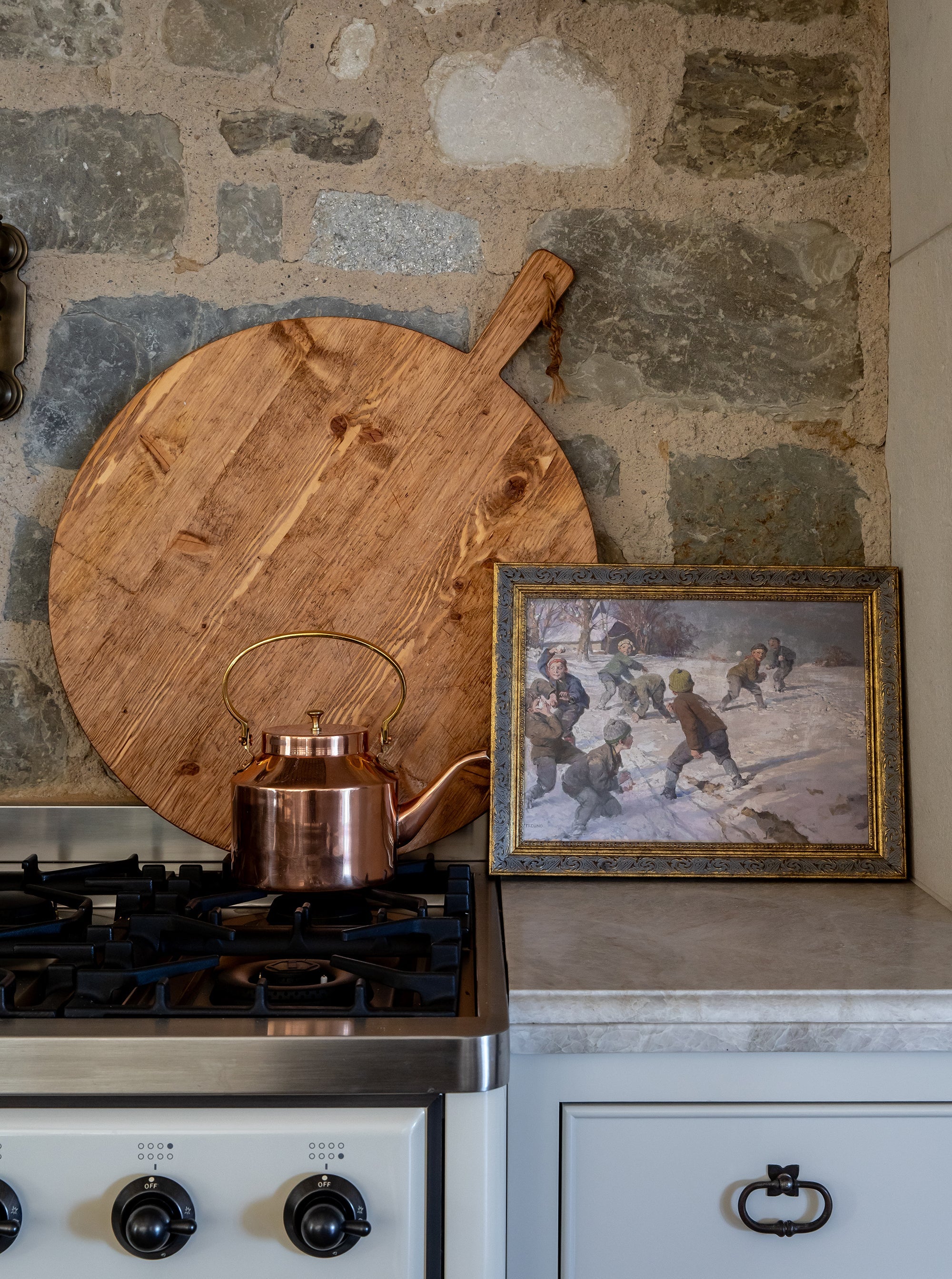 Bouilloire anglaise en cuivre