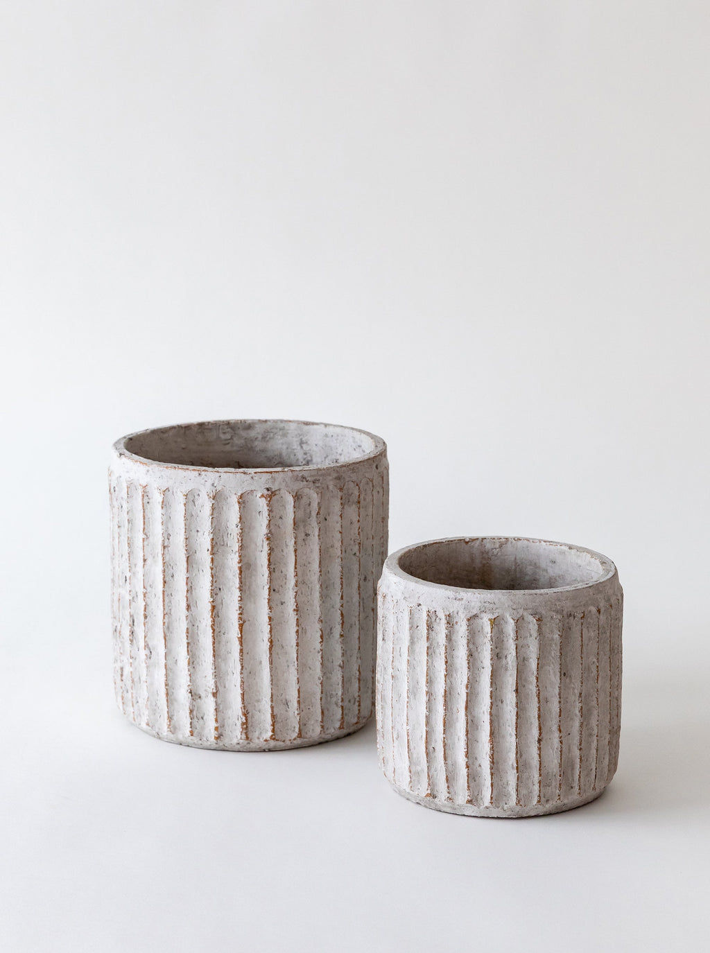 Pots cannelés | Lot de 2